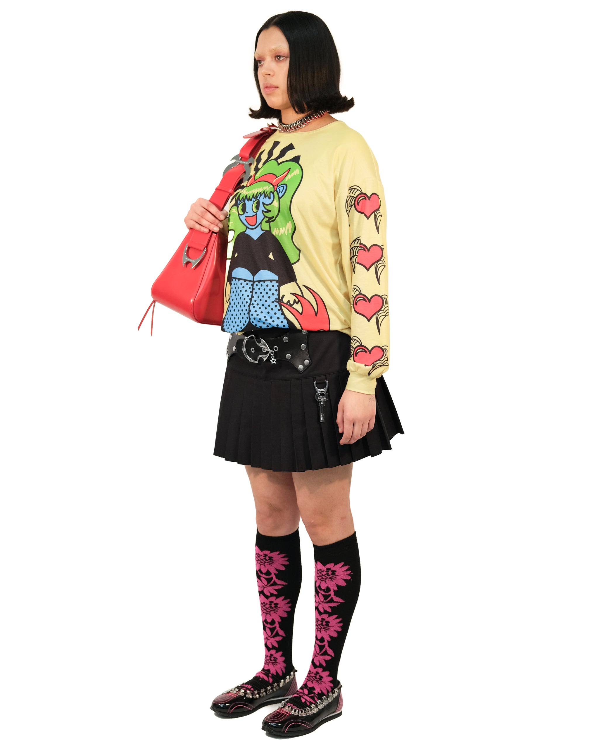 Lady in Love Oversized Jersey Top