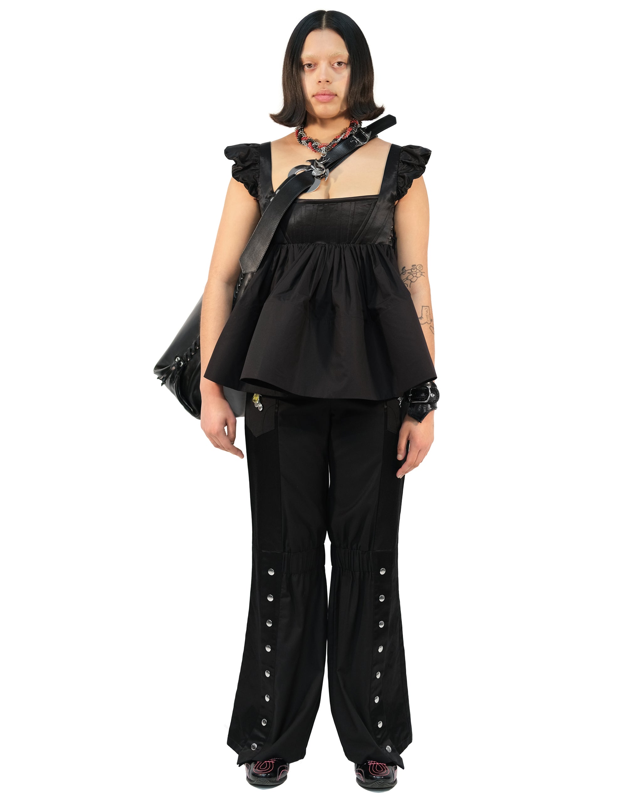 Foray Top Black