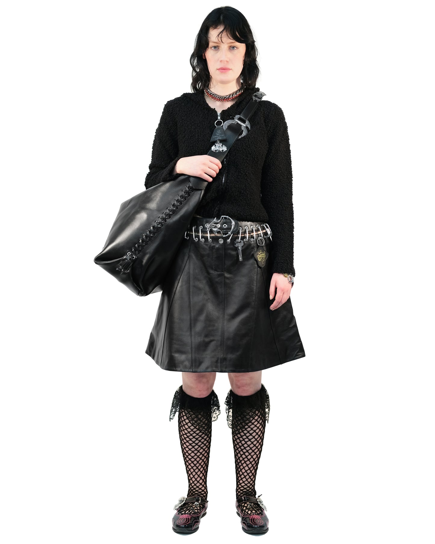 Spingo Leather Skirt