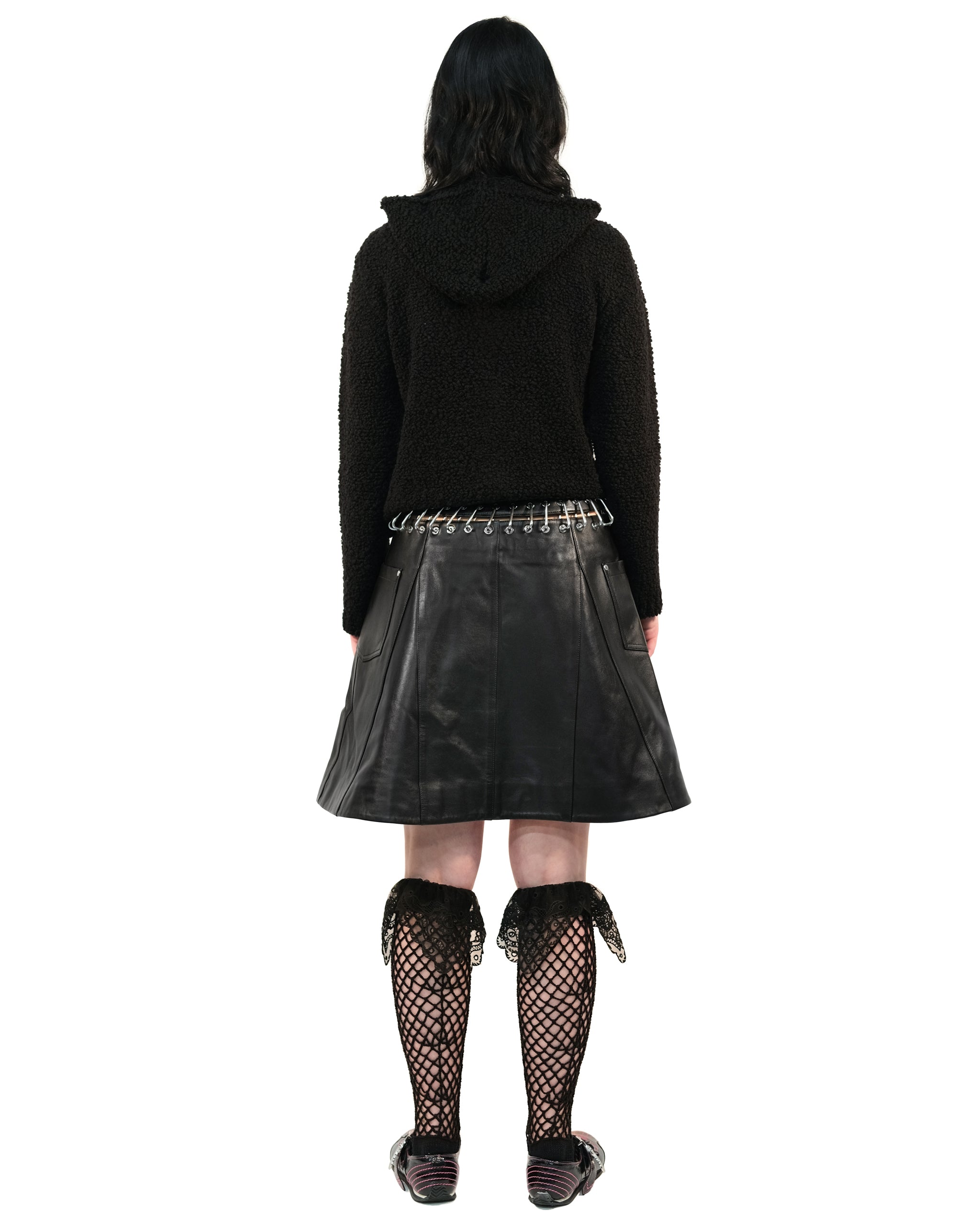 May BLACK Boucle Cardigan