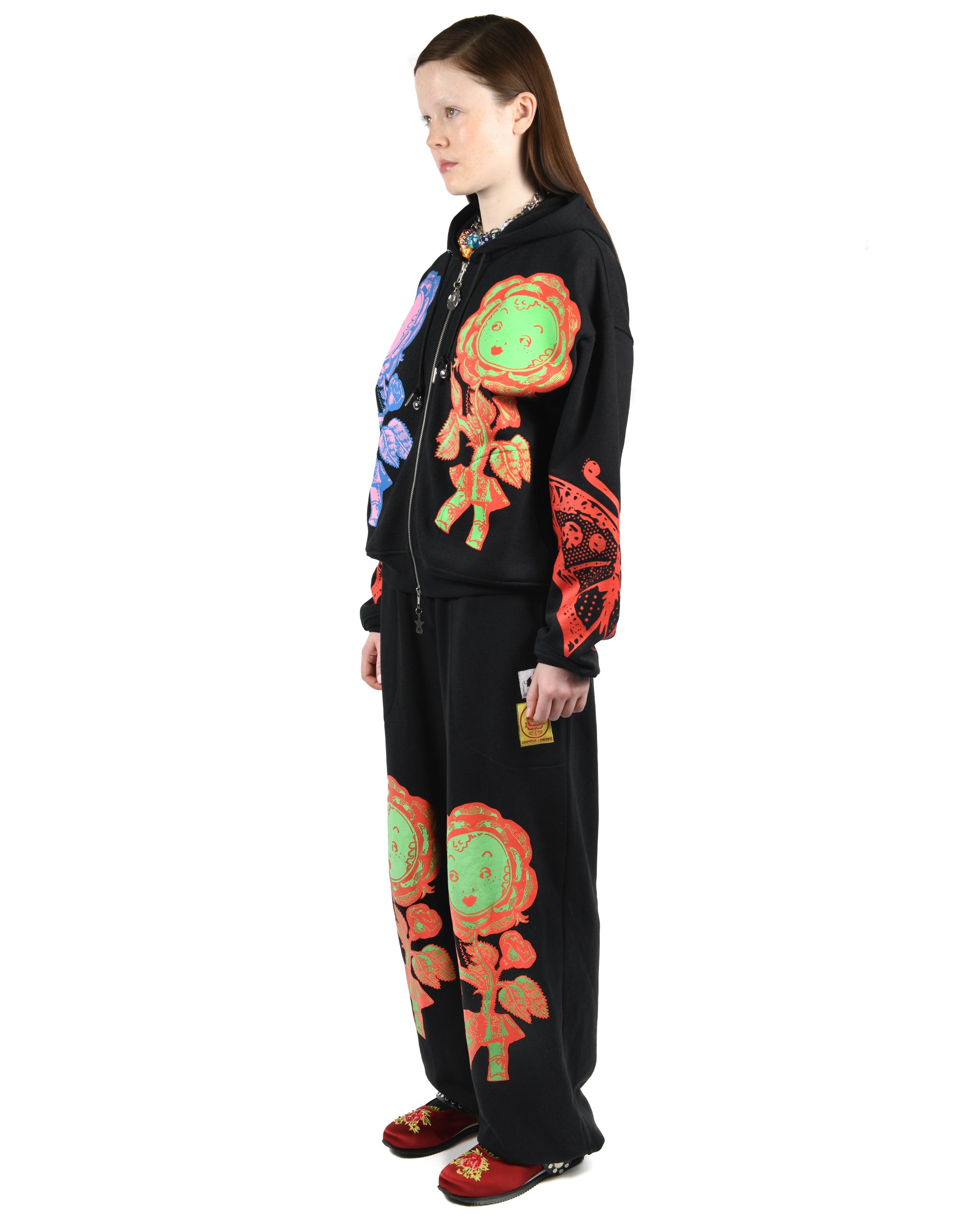 Double Rose Bud Zip Hoodie – Chopova Lowena