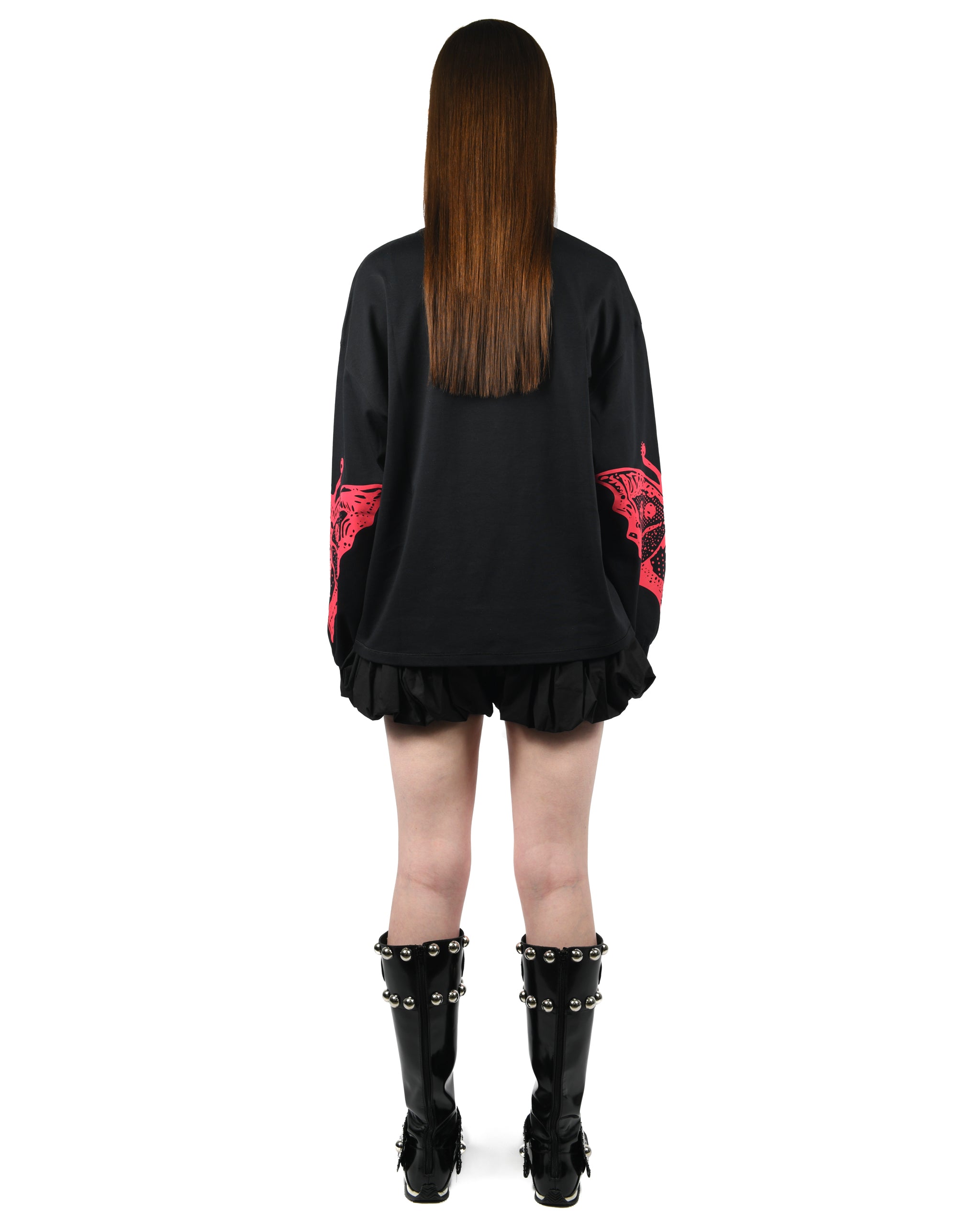 Dotty Oversized Jersey Top