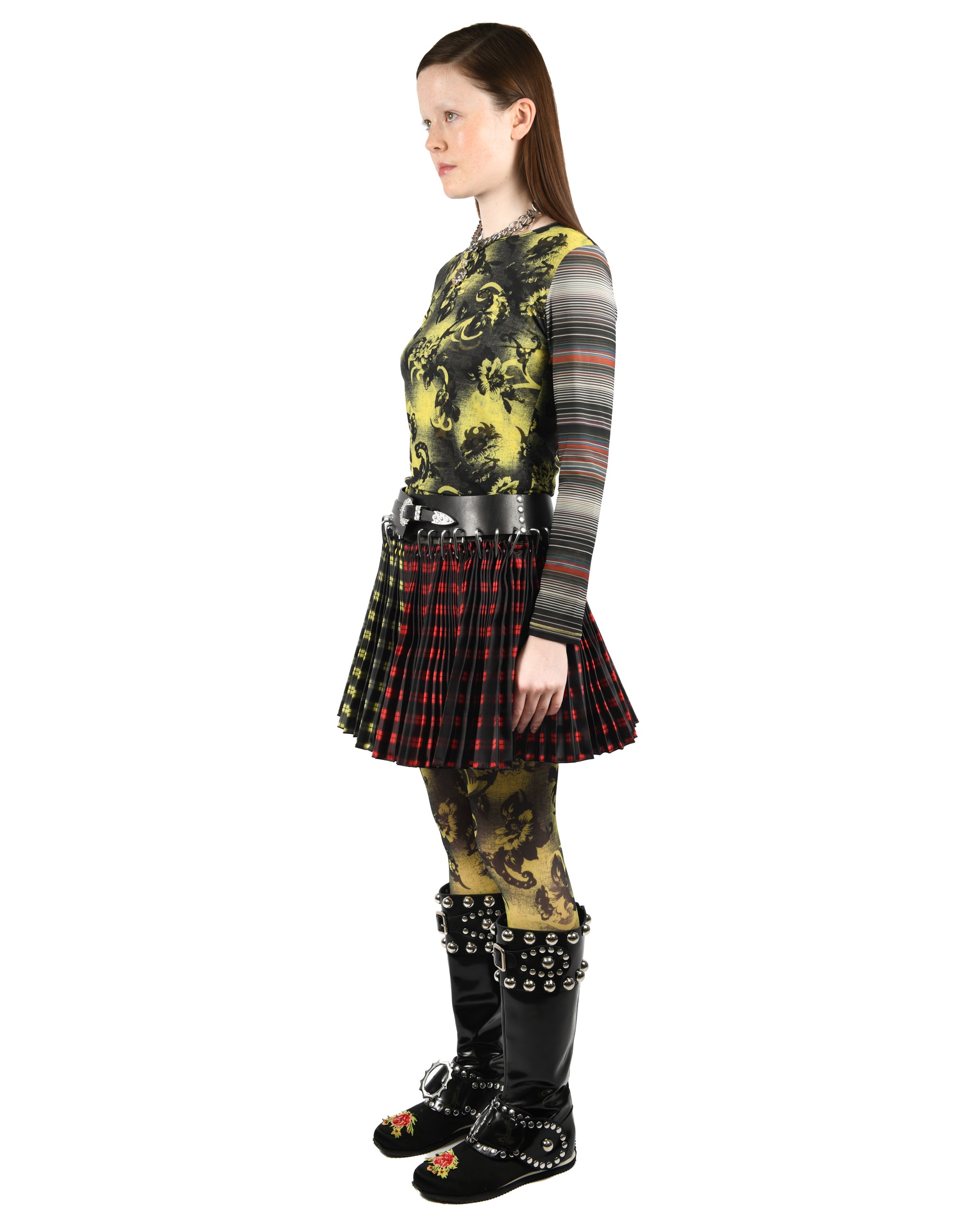 Starlight Mesh Long Sleeve Top