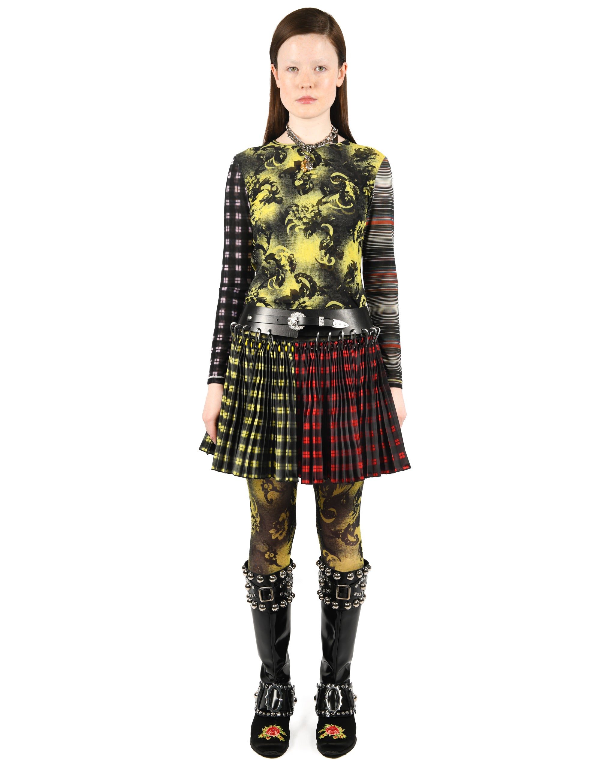 Starlight Mesh Long Sleeve Top