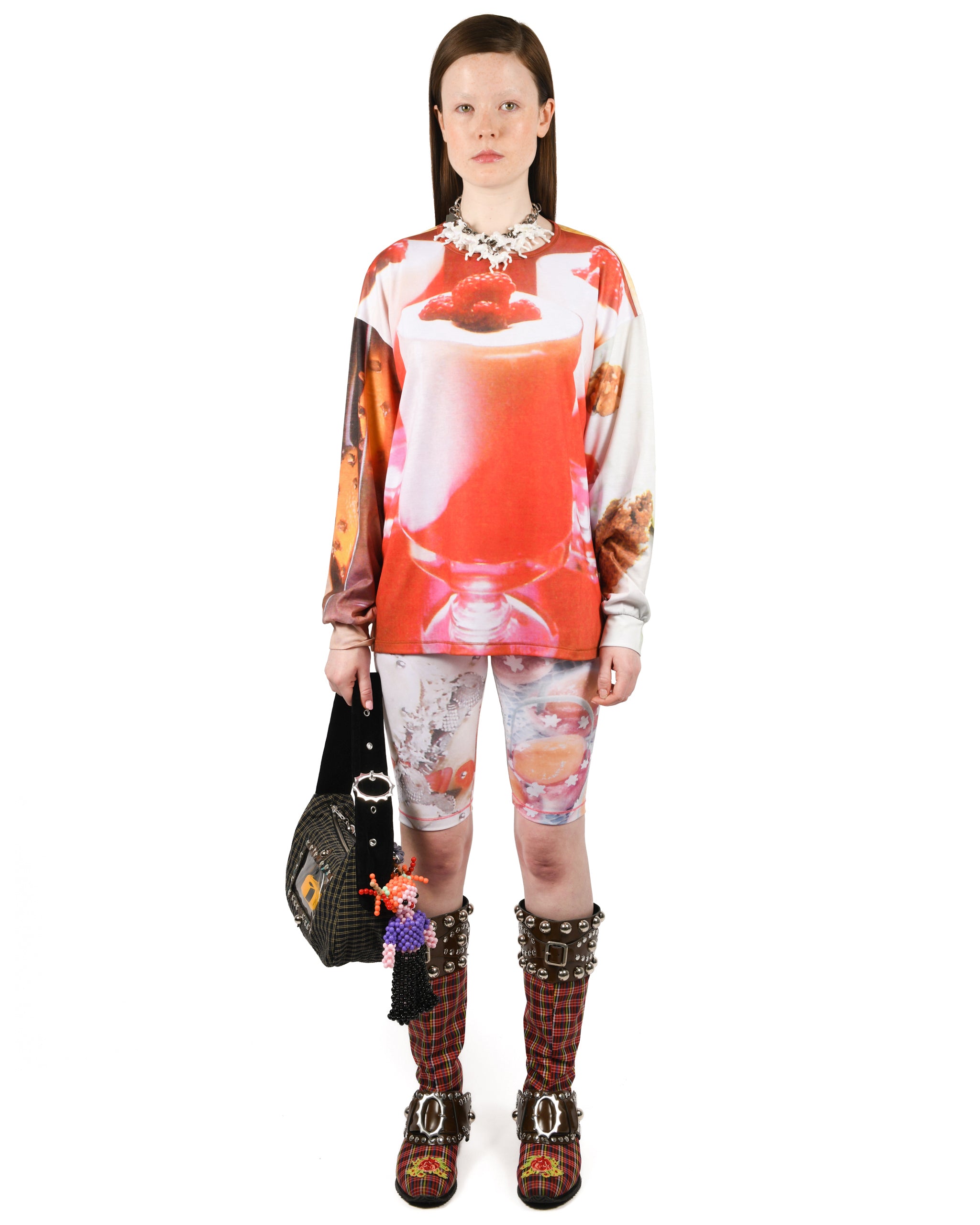 Exclusive Dessert Oversized Jersey Top