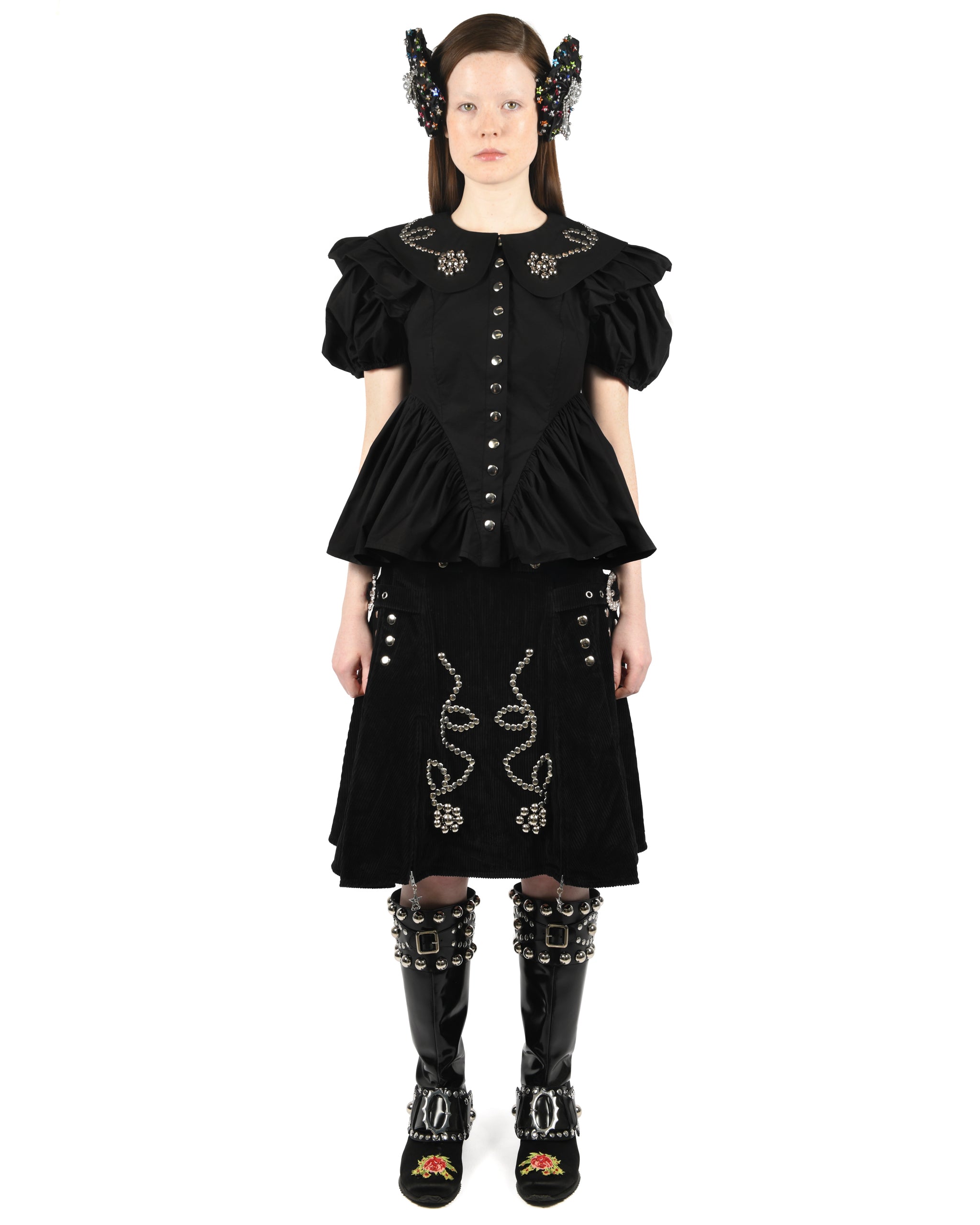 Corduroy Biggity Knee Skirt