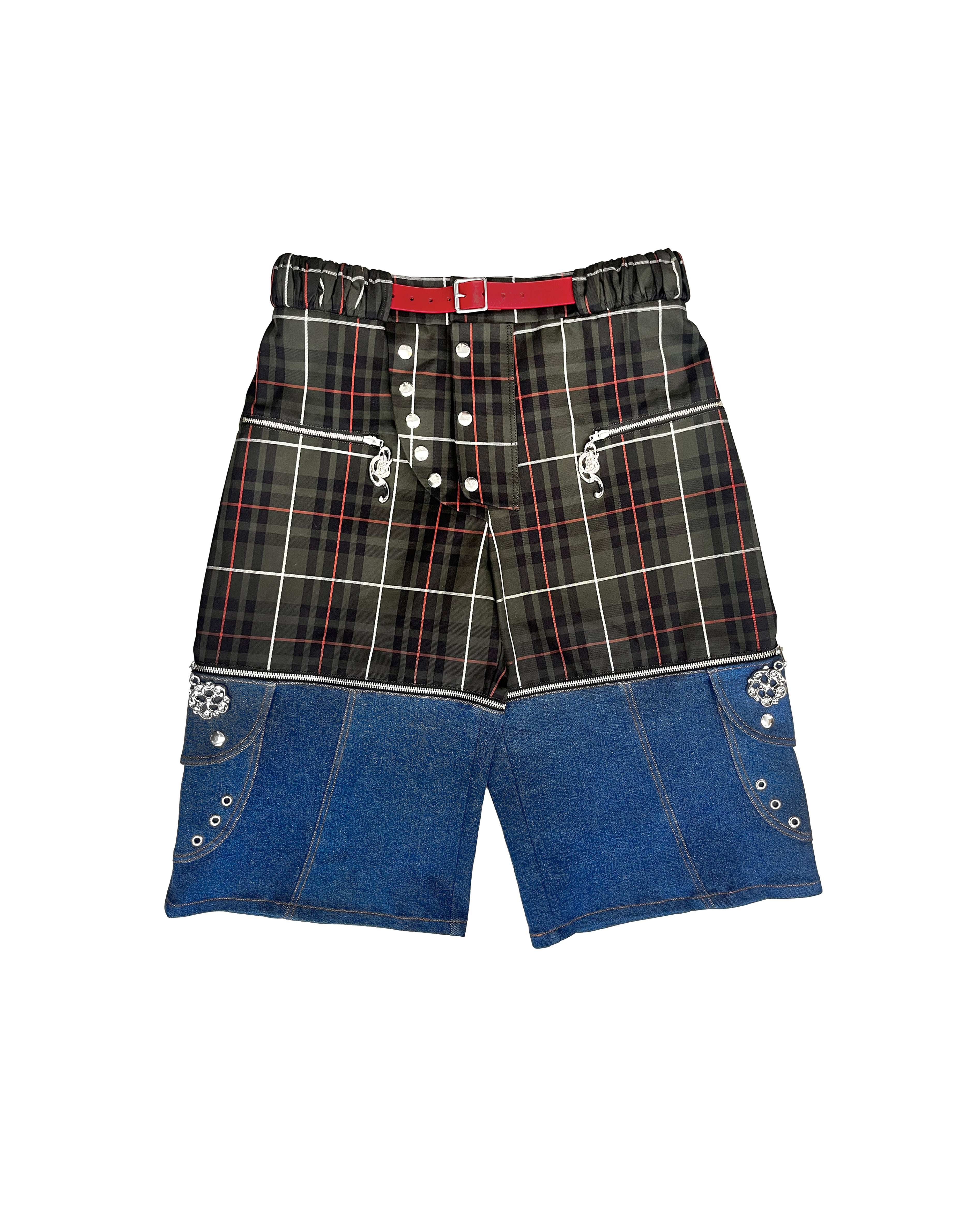 Tartan Extension Shorts