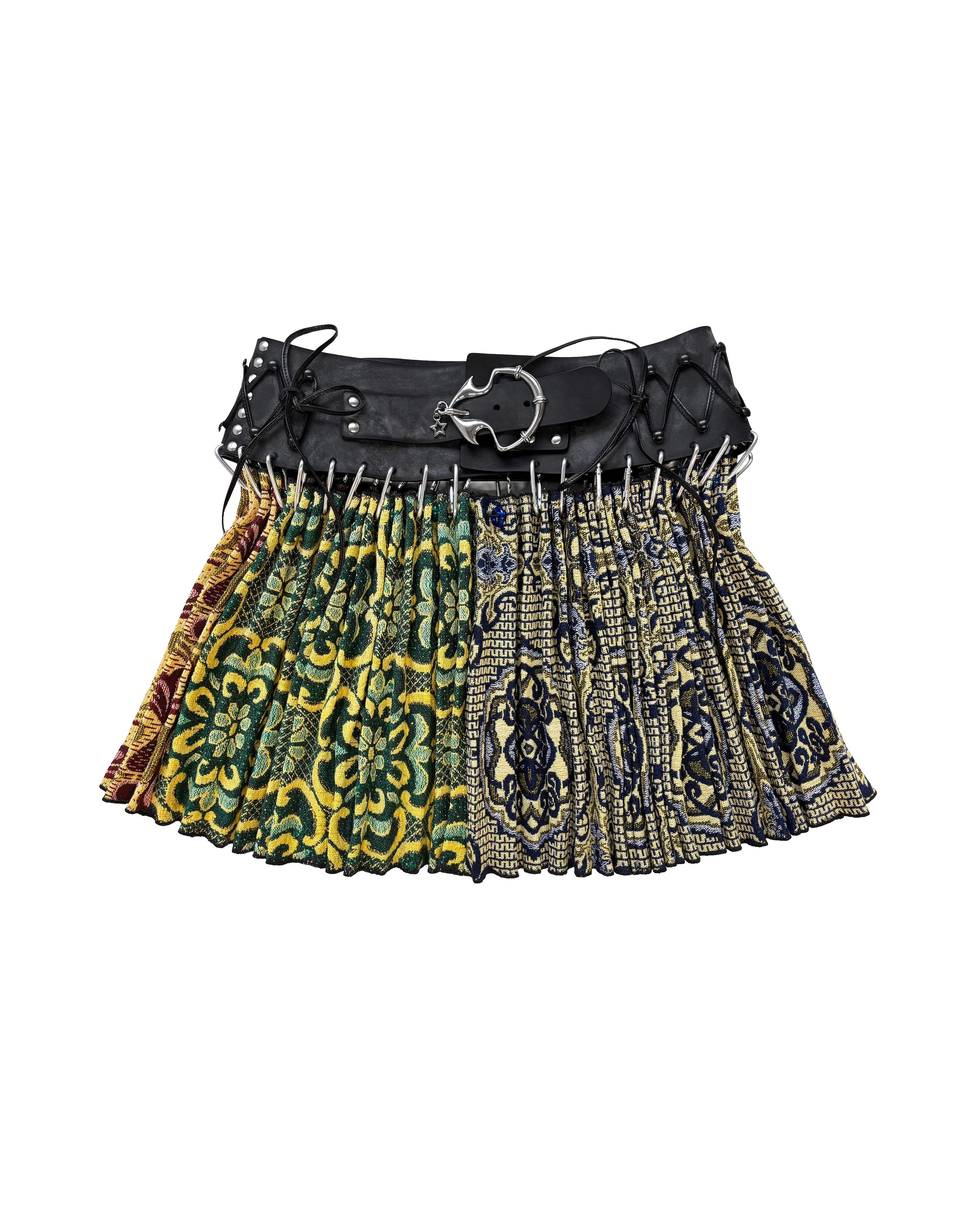 Isola Tapestry Folkloric Mini Carabiner Skirt