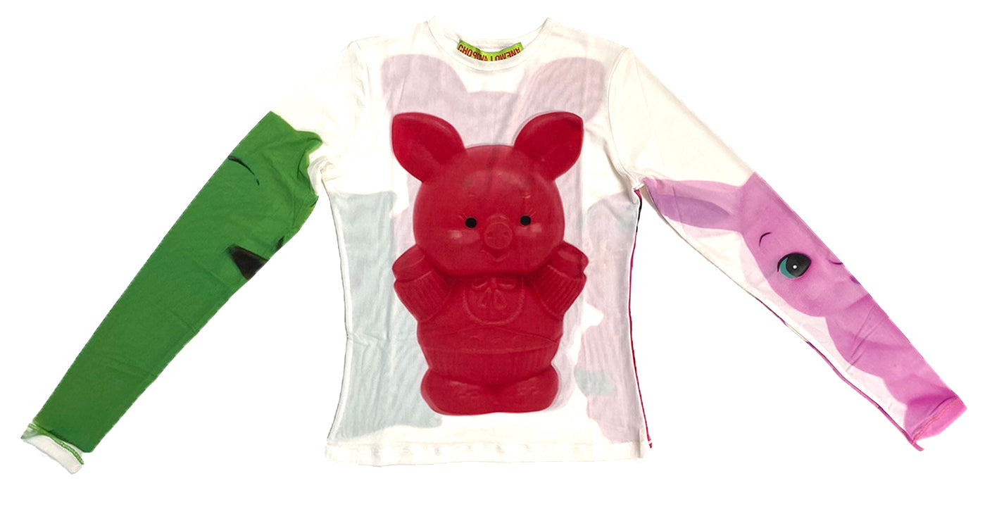Little Pig Mesh Top