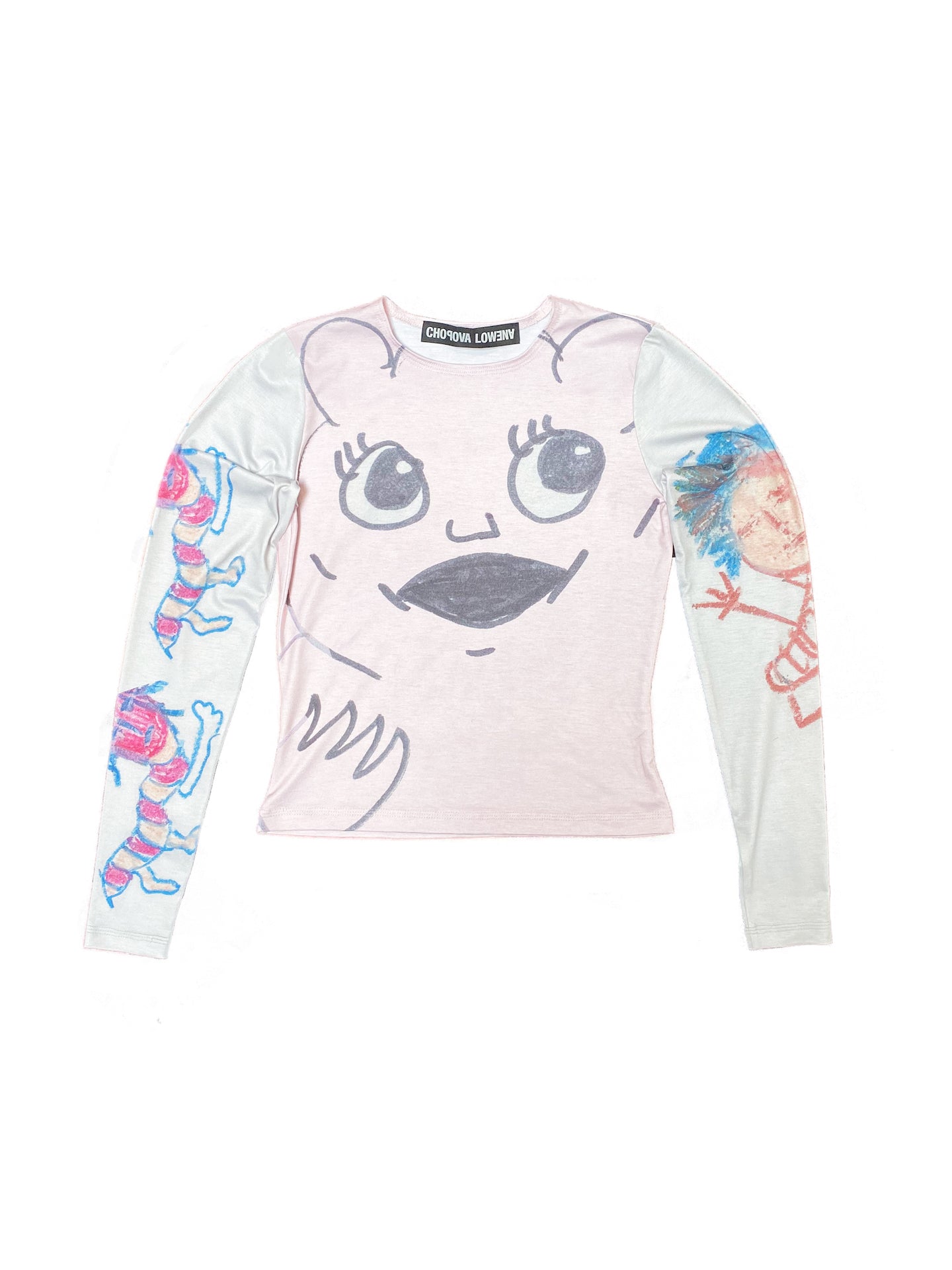 Caterpillar Face Top