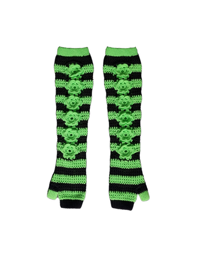 Crawl Gloves in Exclusive Lime Colorway