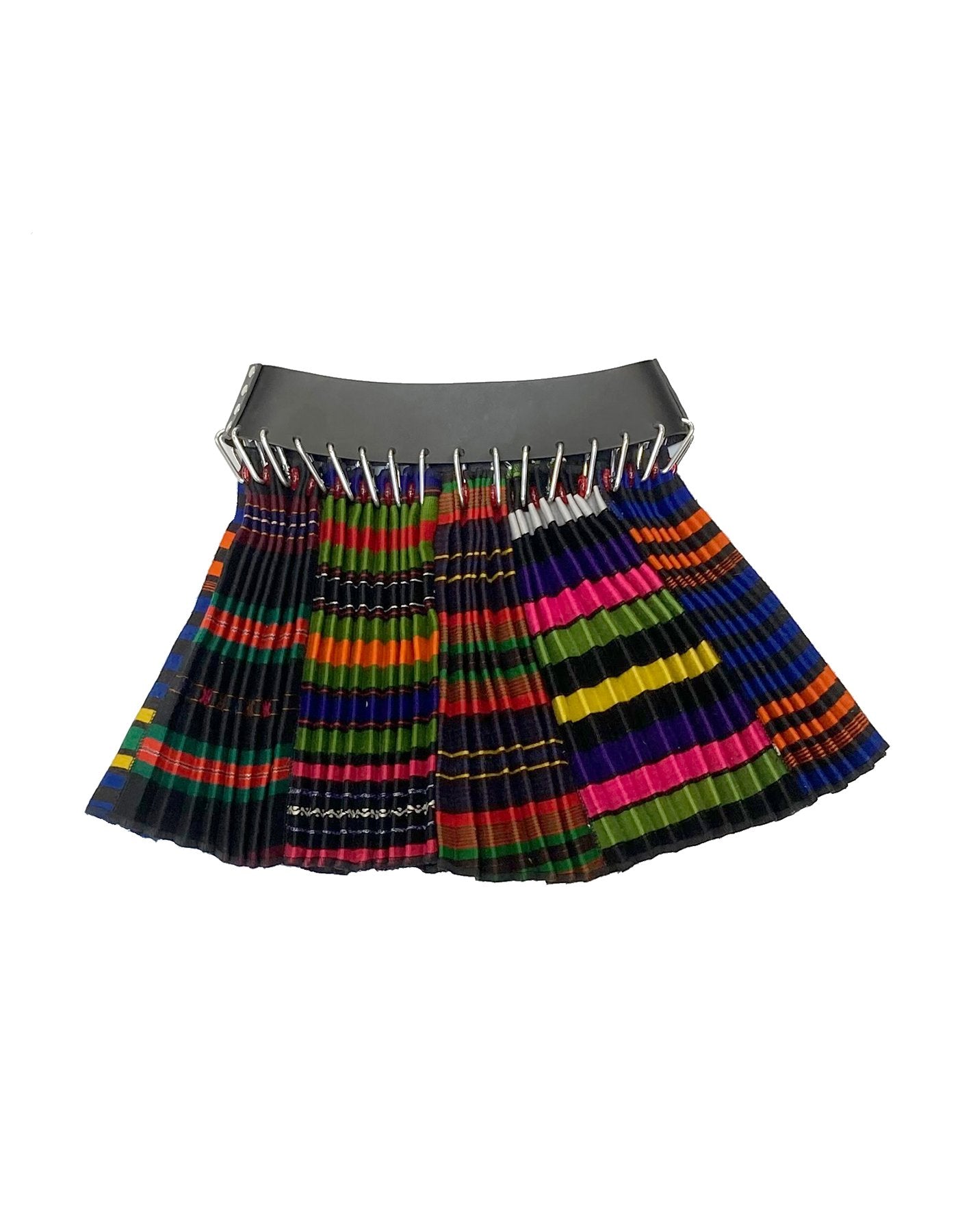 Mini Multi Skirt with Black Belt – Chopova Lowena