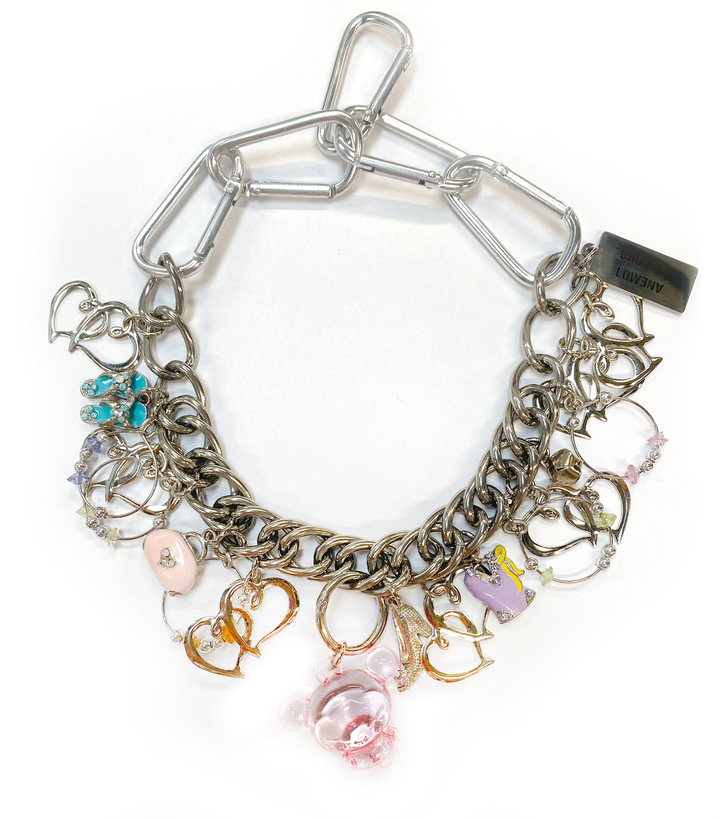 Multi Vintage Charm Necklace